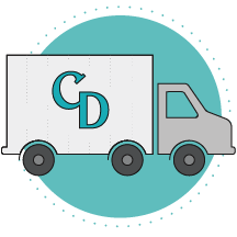 Convenience Supplier Service Area Truck Icon 