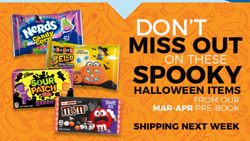 Halloween Candy Pre-Orders