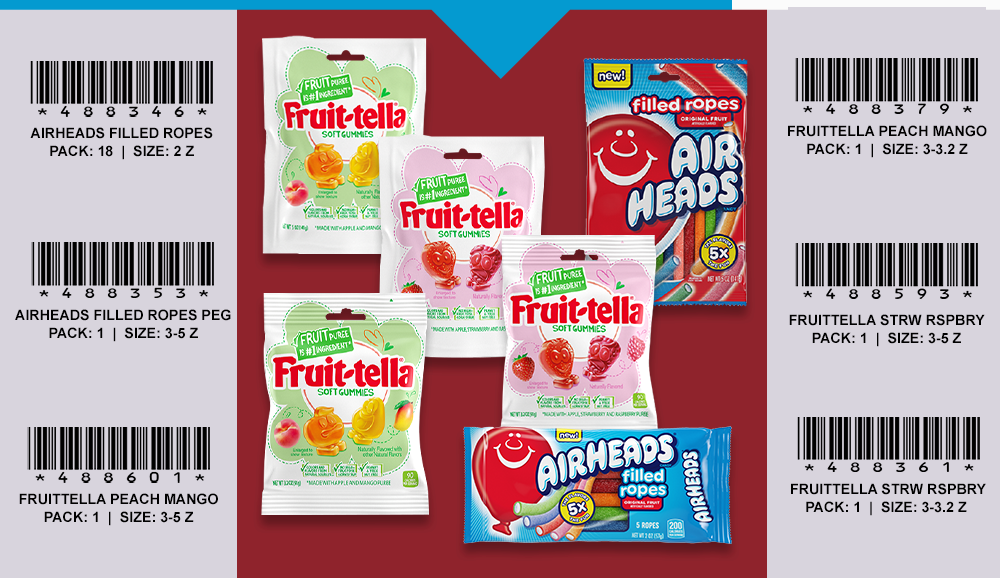 Fruit-tella & Airheads