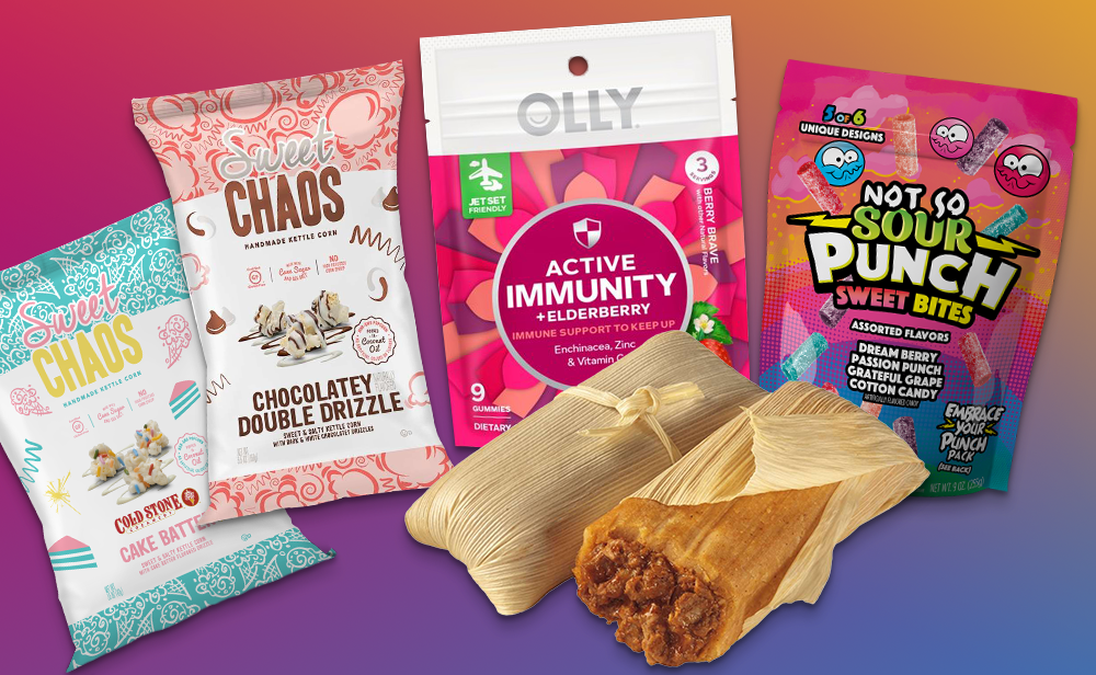 Sweet Chaos, Olly, Tamales, Sour Punch, & more